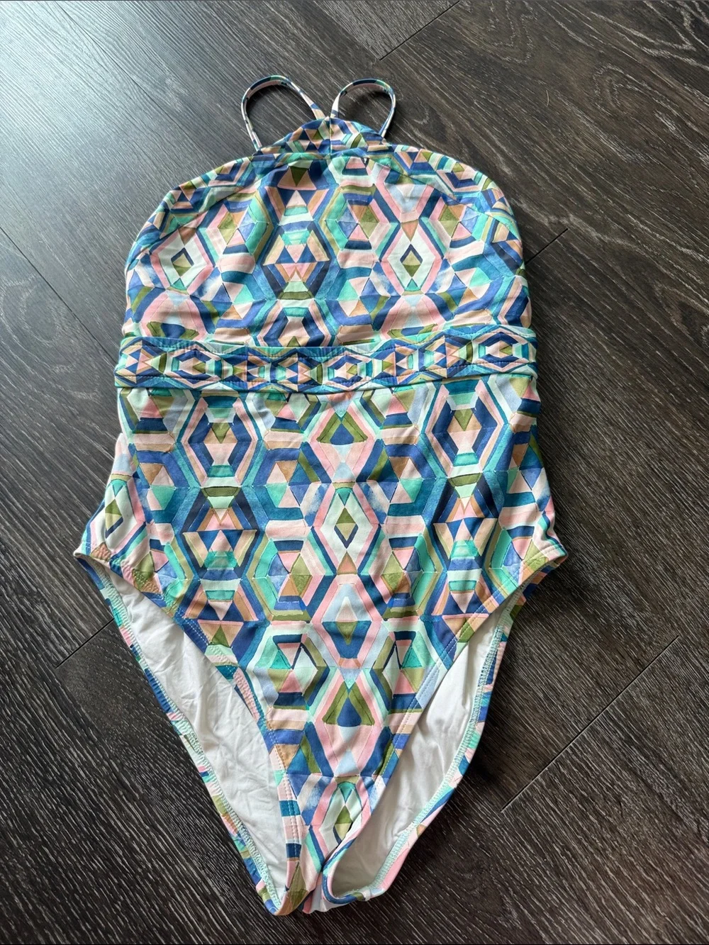 La Blanca Geometric Multicolor One-Piece Swimsuit